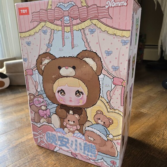 Star Nommi Goodnight Bear 400% Series Giant 14" Kawaii Plush Doll Blind Box - Picture 7 of 11